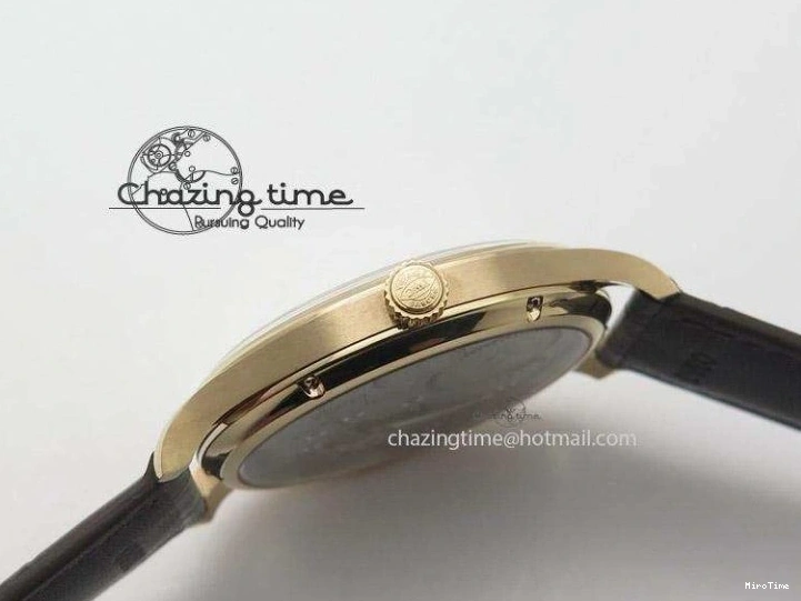 MIROTIME 0422 Compact Portuguese IW545409 RG ZF 1:1 Best Edition White Dial On Brown Leather Strap A 7336